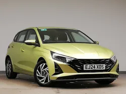 Yellow Used 2024 Hyundai i20 Advanced Hatchback | £15,698 (Fair price)