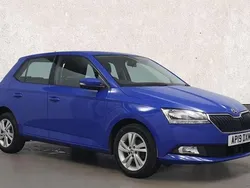 Blue Used 2019 Skoda Fabia SE Hatchback | £9,250 (Fair price)