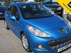 Blue Used 2012 Peugeot 207 Sportium Hatchback | £3,995 (A bit pricey)