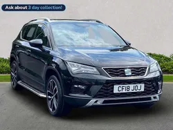 Black Used 2018 Seat Ateca 4Drive SUV | £16,299 (Fair price)