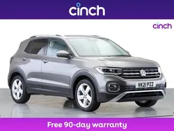 Grey Used 2021 VW T-Cross SEL SUV | £16,449 (Fair price)