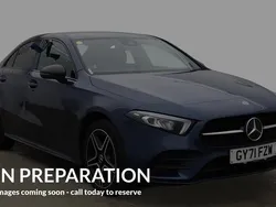 Blue Used 2021 Mercedes A250 Executive Sedan | £20,920 (Fair price)