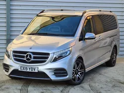 Silver Used 2019 Mercedes V220 AMG line MPV | £33,995