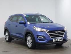 Blue Used 2020 Hyundai Tucson SE SUV | £14,498 (Fair price)