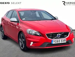 Passion red Used 2015 Volvo V40 R-Design Estate | £8,490 (Fair price)
