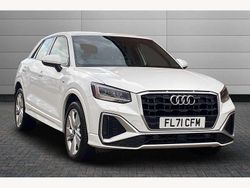 Ibis white Used 2021 Audi Q2 S-Line SUV | £19,995 (Fair price)