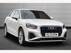 Ibis white Used 2021 Audi Q2 S-Line SUV | £20,500 (Fair price)