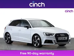 White Used 2020 Audi S3 Black Edition Hatchback | £22,989 (Good price)