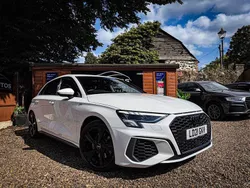 White Used 2021 Audi A3 Sportback S-Line Hatchback | £22,495 (Expensive)