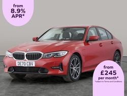 Red Used 2020 BMW 330e Sport Line Sedan | £17,396 (Good price)