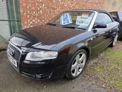 Black Used 2007 Audi A4 Cabriolet S-Line Cabriolet | £2,495