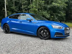 Blue Used 2018 Audi A5 Sportback S-Line Coupe | £14,495 (Fair price)