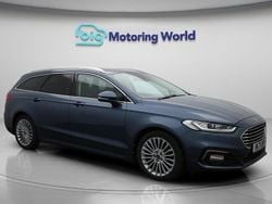 Blue Used 2021 Ford Mondeo Titanium Estate | £10,700