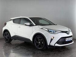 White Used 2022 Toyota C-HR Design SUV | £18,200 (Fair price)