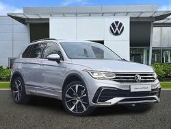 Silver Used 2021 VW Tiguan R-line SUV | £25,791 (Good price)