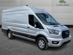 Silver Used 2024 Ford Transit Limited Van | £23,495 (Expensive)
