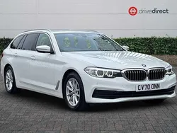 White Used 2020 BMW 520 Impressive Estate | £19,995 (Super price)