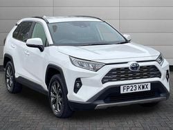 White Used 2023 Toyota RAV4 Hybrid Design SUV | £27,399 (Good price)