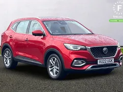 Red Used 2022 MG HS Exclusive SUV | £17,599 (Fair price)