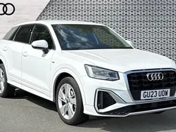 White Used 2023 Audi Q2 S-Line SUV | £24,588 (Fair price)