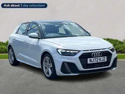 White Used 2022 Audi A1 S-Line Hatchback | £18,997 (Fair price)