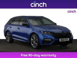 Blue Used 2021 Skoda Octavia vRS Estate | £17,099 (Expensive)
