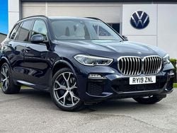 Blue Used 2019 BMW X5 M Sport SUV | £38,777 (Good price)
