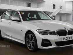 White Used 2021 BMW 330e M Sport Sedan | £22,695 (Fair price)