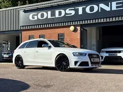 White Used 2014 Audi RS4 Design Estate | £21,495 (Fair price)
