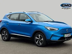 Blue Used 2022 MG ZS Trophy Connect Sedan | £14,395 (Good price)