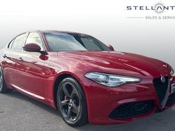 Red Used 2020 Alfa Romeo Giulia Veloce Sedan | £20,986 (Good price)