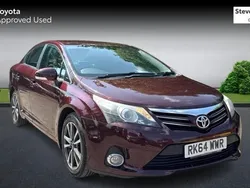 Red Used 2014 Toyota Avensis Business Edition Sedan | £5,995 (Fair price)