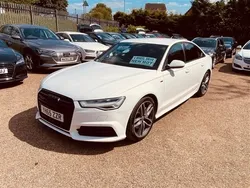 White Used 2015 Audi A6 Black Edition Sedan | £12,995 (Fair price)
