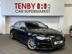 Blue Used 2016 Audi A6 Design Sedan | £10,795 (Fair price)