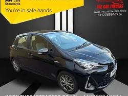 Black Used 2019 Toyota Yaris Hybrid Hatchback | £11,788 (Good price)
