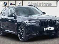 Black Used 2022 BMW X3 Performance SUV | £45,295 (A bit pricey)