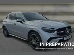 Silver Used 2023 Mercedes GLC300 AMG Line Premium SUV | £40,863 (Expensive)