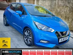 Blue Used 2018 Nissan Micra Acenta Limited Edition Hatchback | £7,250 (Fair price)