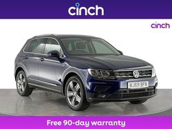 Blue Used 2019 VW Tiguan Match SUV | £15,249 (Fair price)