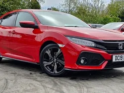 Red Used 2019 Honda Civic Sport Hatchback | £9,795 (Good price)