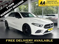 White Used 2019 Mercedes A250 AMG line Hatchback | £16,995 (Good price)