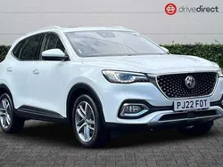Solid arctic white Used 2022 MG HS Exclusive SUV | £14,191 (Fair price)