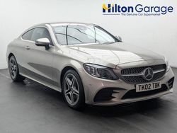 Silver Used 2019 Mercedes C300 AMG line Coupe | £17,750 (Good price)