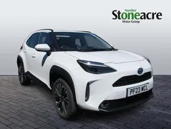 White Used 2023 Toyota Yaris Hybrid Hatchback | £23,995