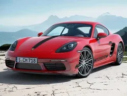 Guards red Used 2024 Porsche 718 Cayman Edition | £62,850