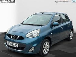 Blue Used 2013 Nissan Micra Acenta Hatchback | £3,995 (Fair price)