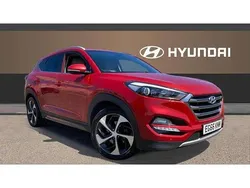 Red Used 2017 Hyundai Tucson Premium SUV | £11,991 (Super price)