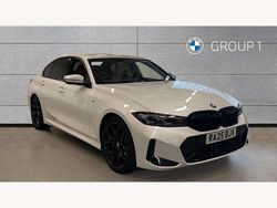 Mineral white New 2025 BMW 320 M Sport Sedan | £39,495 (Expensive)