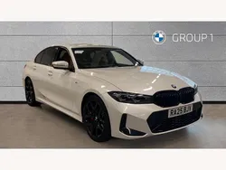 Mineral white New 2025 BMW 320 M Sport Sedan | £39,495 (Expensive)
