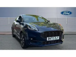 Blue Used 2022 Ford Puma ST-Line SUV | £15,081 (Fair price)